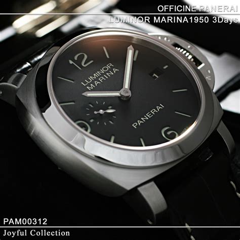 panerai pam 00312|luminor marina officine Panerai price.